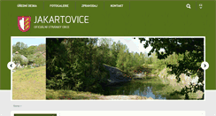Desktop Screenshot of jakartovice.cz